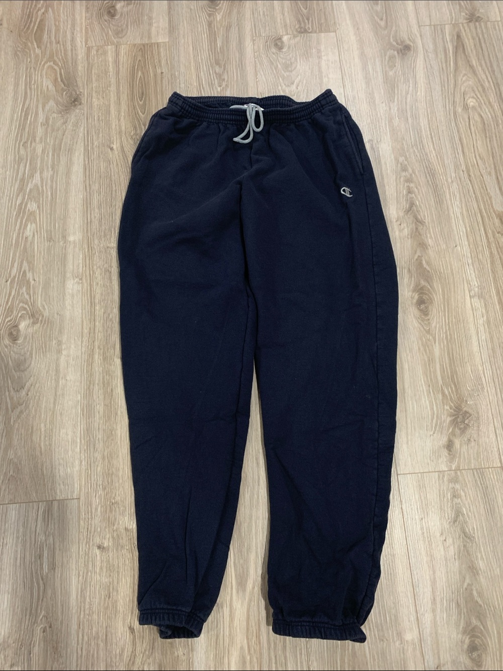 Champion Navy Drawstring Fleece Joggers